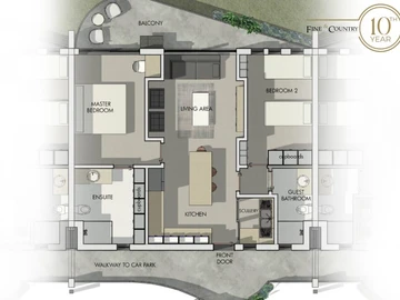 2 Bedroom Flat & Apartment